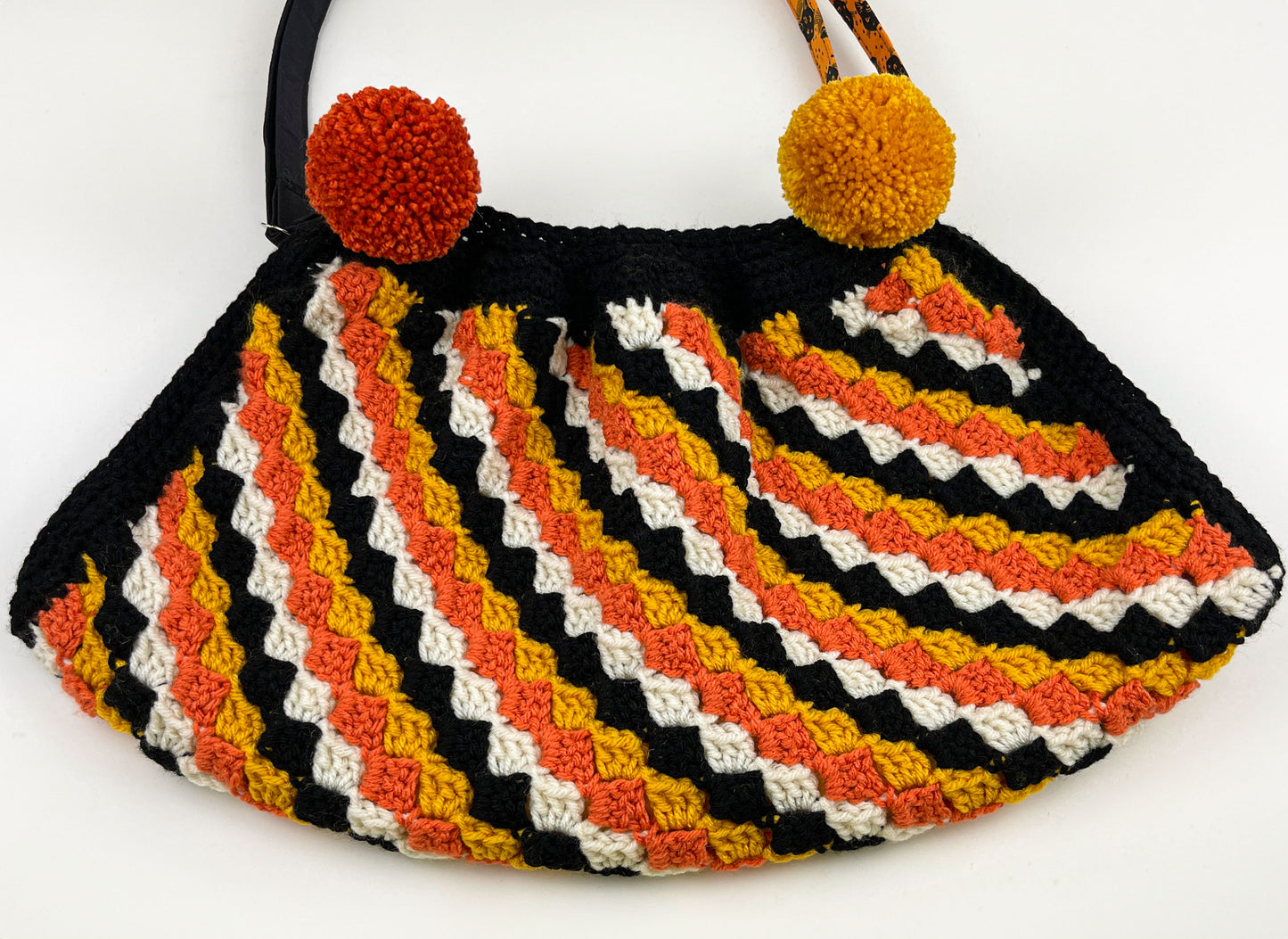 Vintage Halloween Inspired Crochet Crossbody Bag
