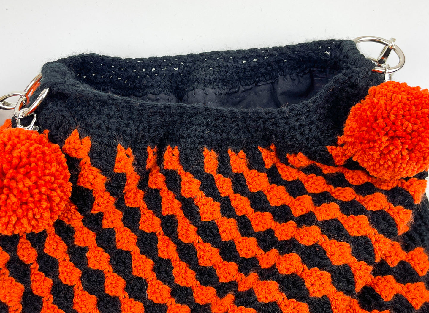 Vintage Halloween Inspired Crochet Crossbody Bag