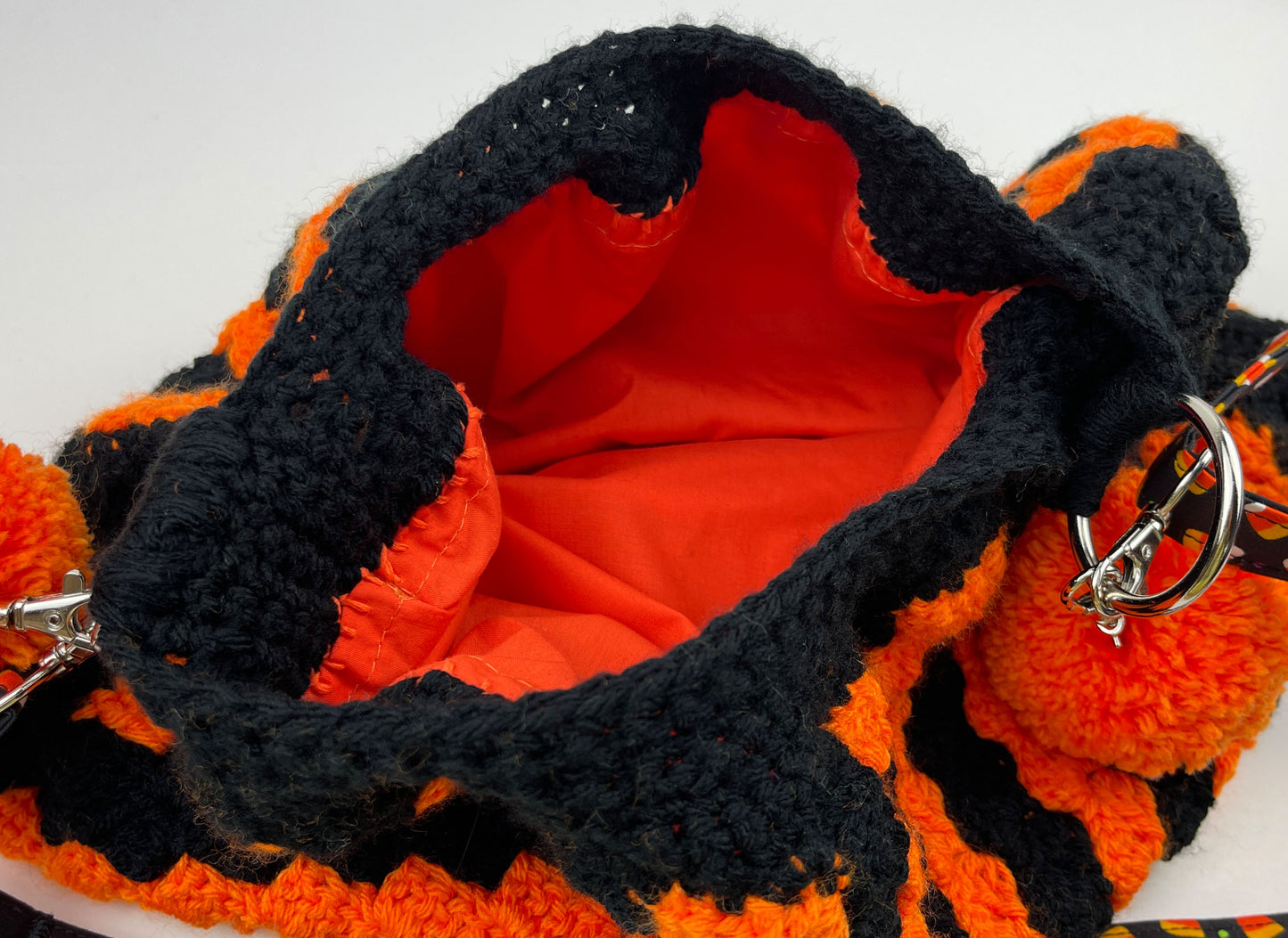 Vintage Halloween Inspired Crochet Crossbody Bag