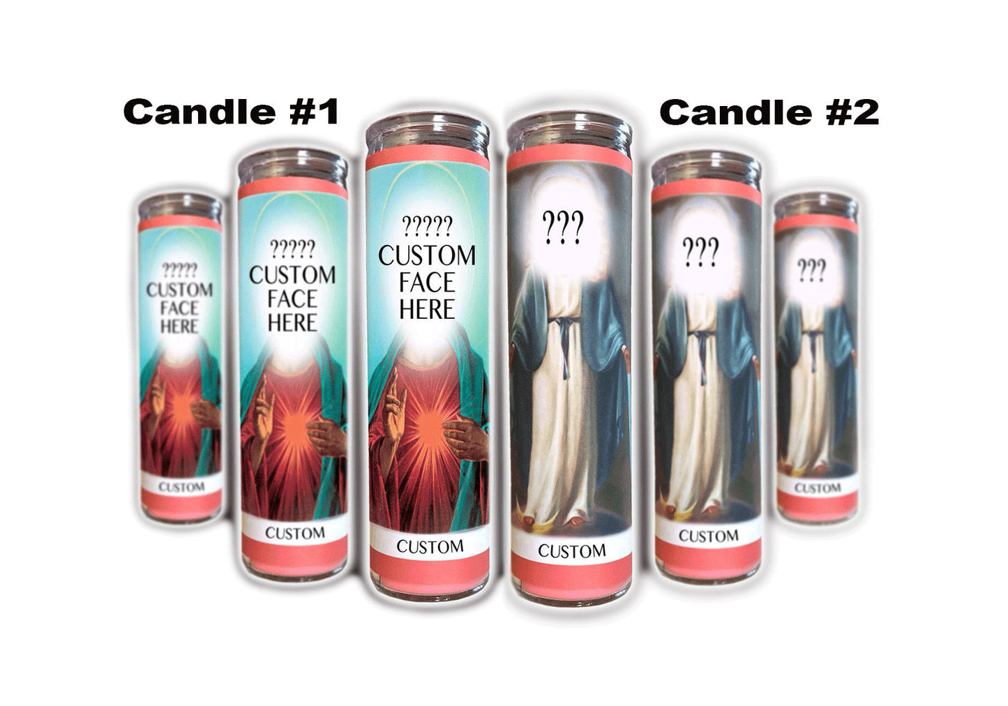 Custom Saint Candle For a Loved One