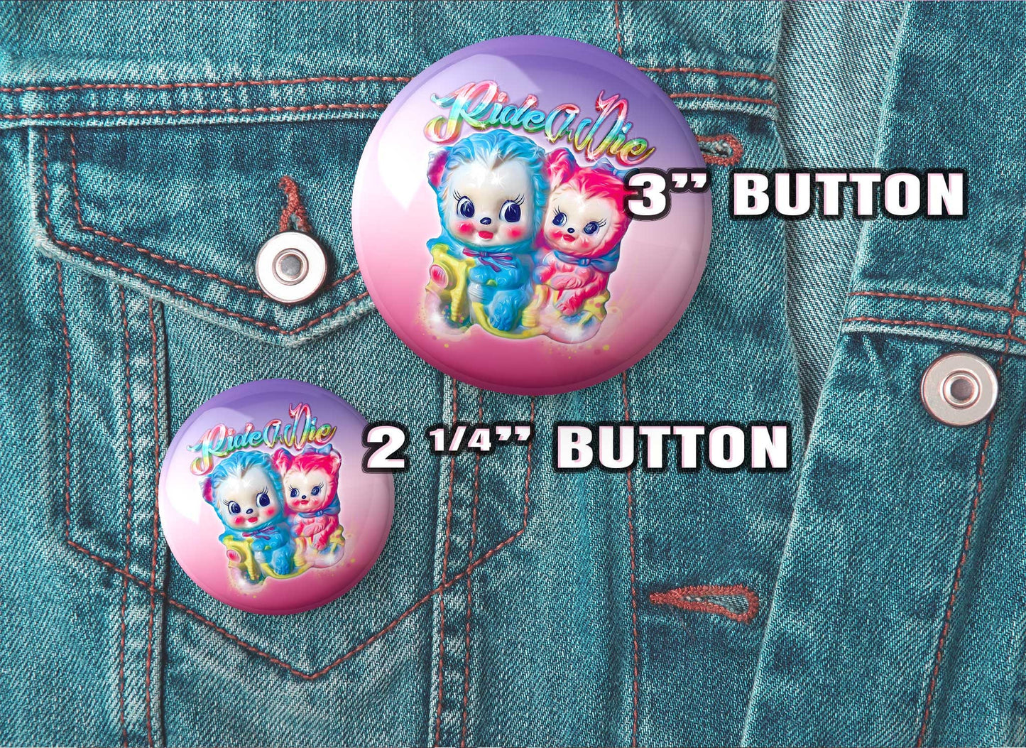 Best Friends - Pocket Mirror, Magnet, and or Pin Back Button