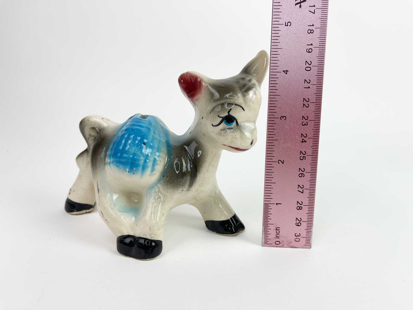 Vintage Donkey Toothpick Holder