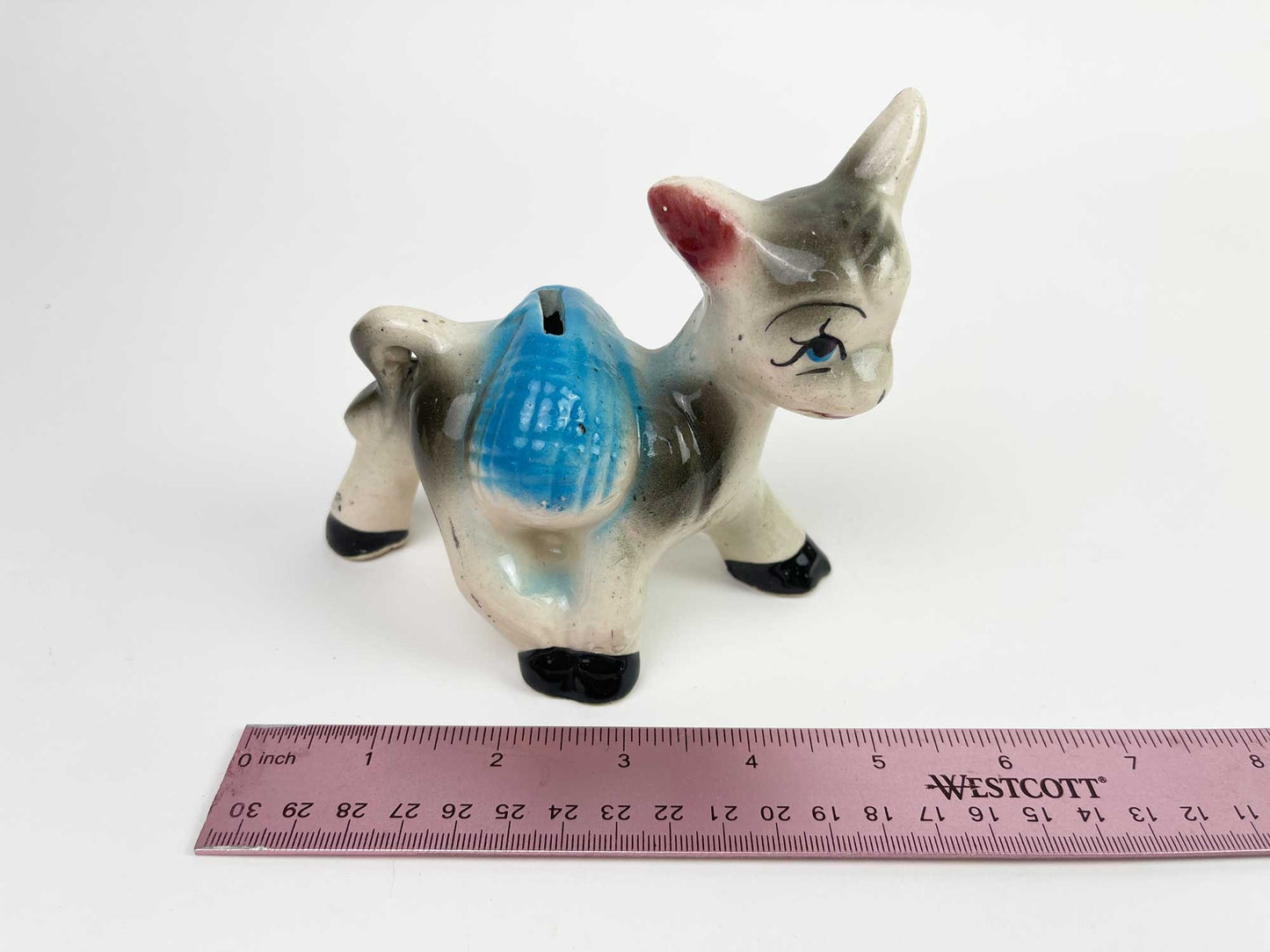 Vintage Donkey Toothpick Holder