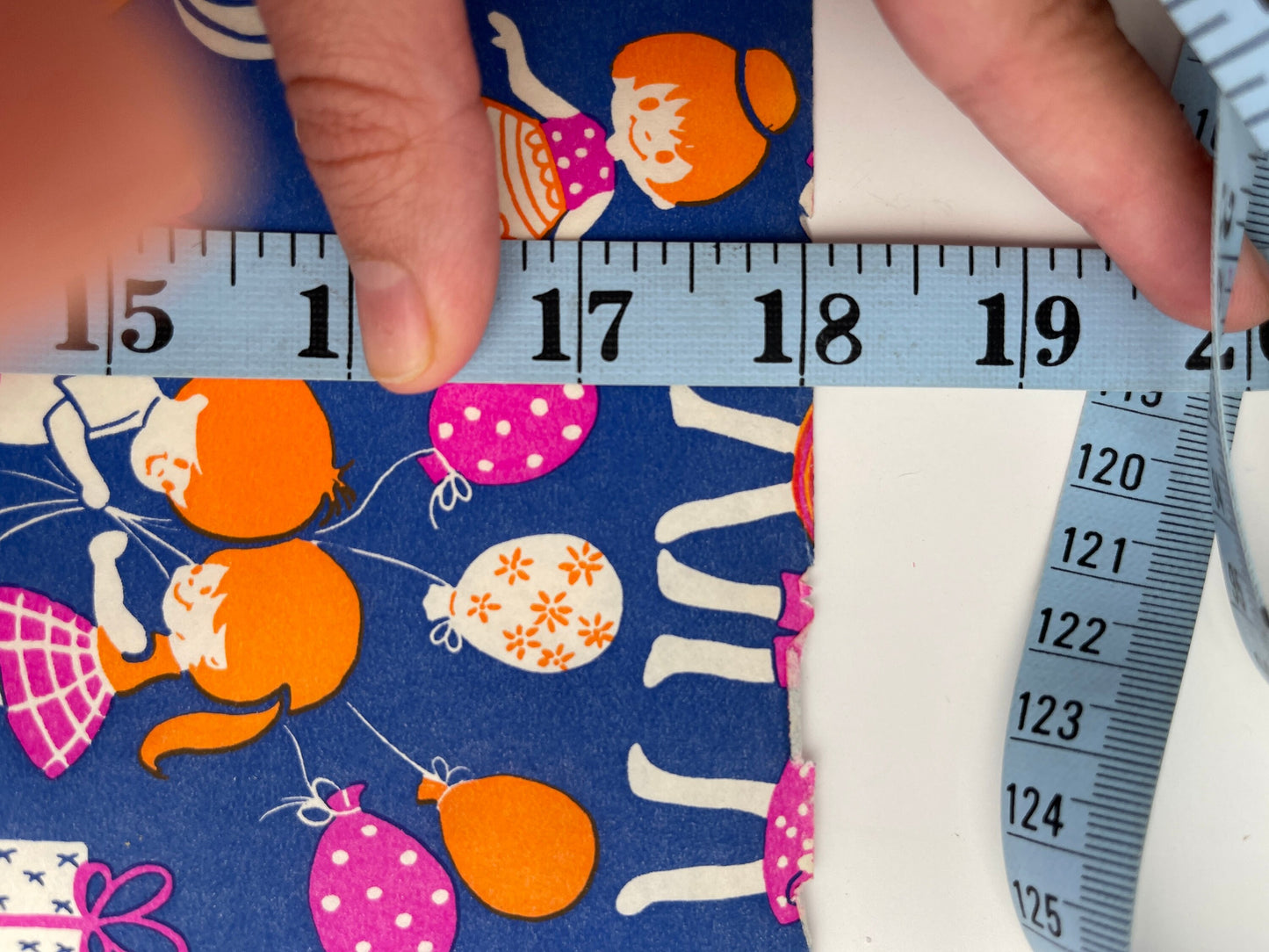 Vintage Wrapping Paper | Happy Birthday, Retro | 18 x 28 Sheets Cut from the Roll / Individual or Whole Pieces | Vintage Scrap Booking Paper