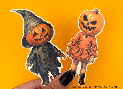 Spooky Vintage Inspired Halloween Stickers