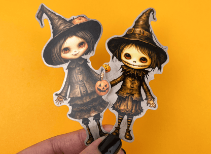 Spooky Halloween Pumpkin Patch Children Sticker Sets
