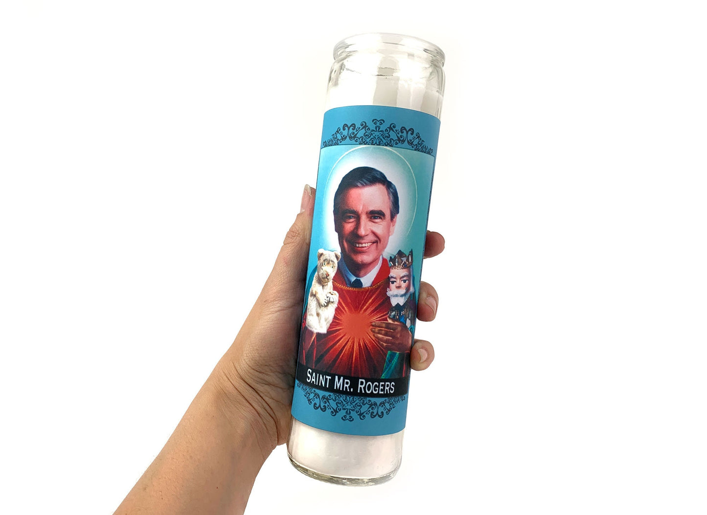 Saint Mr Rogers | Novelty Candle | Gift for her | Gift for him | Nostalgia