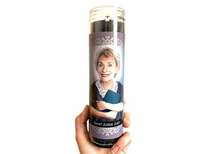 Judge Judy - Celebrity Prayer Candle | Only Judy Can Judge Me - Judge Judy Gift