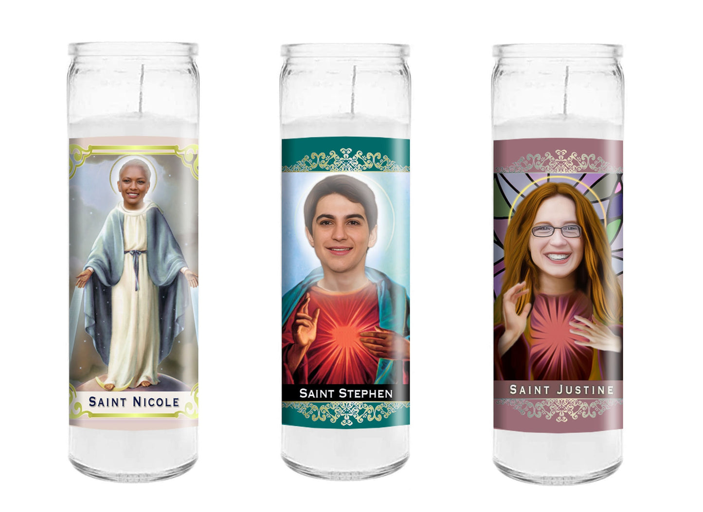 Custom Saint Candle For a Loved One