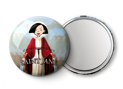 Jane Lane - Pocket Mirror, Magnet, and or  Pin Back Button