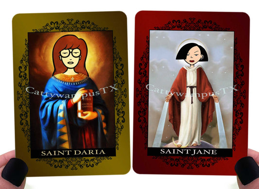 Saint Daria and Saint Jane Stickers