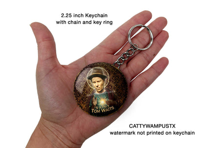 Tom Waits Keychain