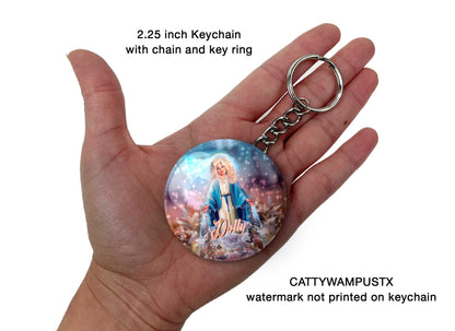 Saint Dolly Keychain