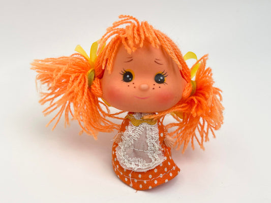 Vintage Eugene Doll | Mini Posable Doll | Orange Yarn Haired dolly |