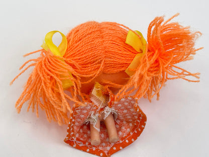 Vintage Eugene Doll | Mini Posable Doll | Orange Yarn Haired dolly |